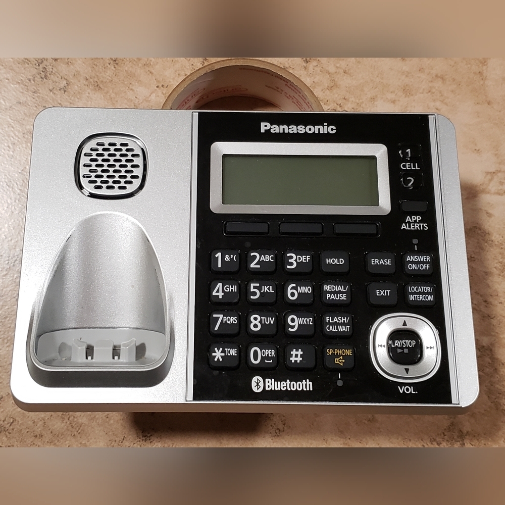 Panasonic KX-TGF370C Main Base Station Only, No Handset, No Power Cord. Untested
